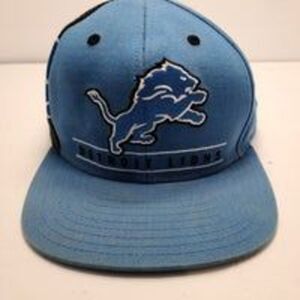 Detroit lions snapback hat